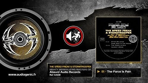 THE SPEED FREAK & STORMTROOPER - B1 - THE FORCE IS PAIN - MIGHTY MASTERS OF... - AA08