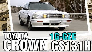 РЕДКИЙ КРАУН НА КОМПРЕССОРЕ! - Toyota Crown GS131H, 1G-GZE