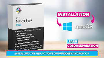 How to Install LCS Master Seps Pro Photoshop Actions for Screen Printing | Windows & Mac | Pt.1