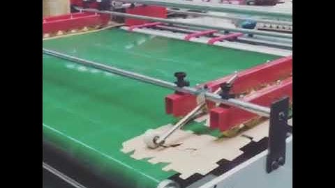 Jialong press type folder glue machine