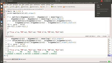 Method of Moments and MLEs for a Beta Distribution (part 2)