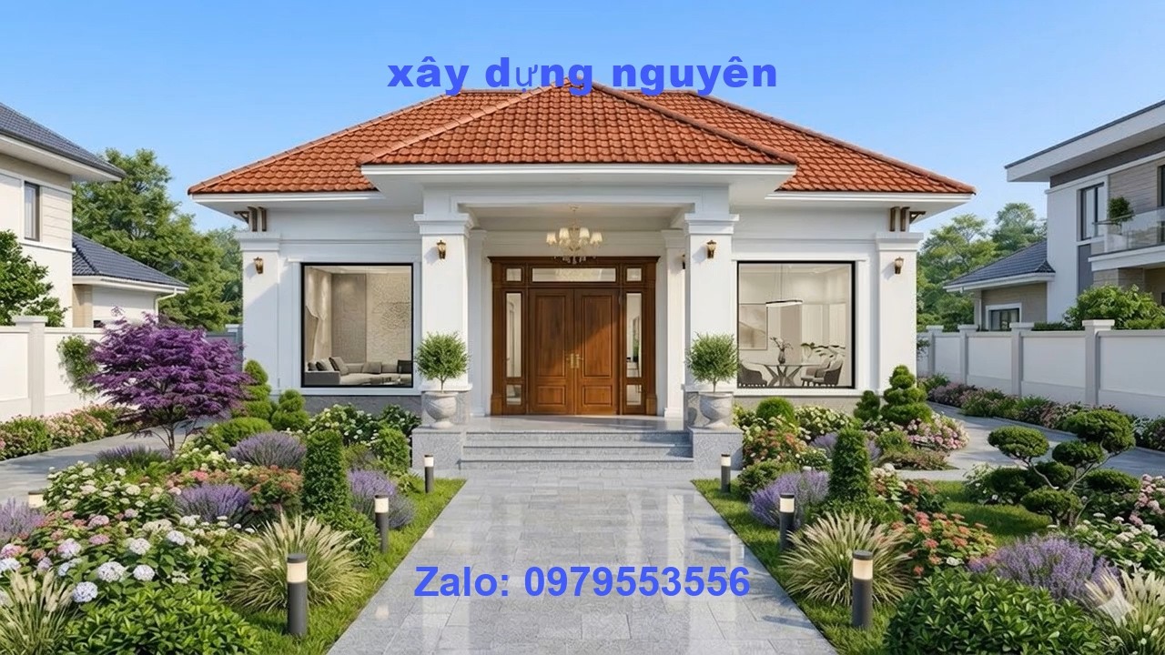 Mẫu Nhà Cấp 4 Mái Nhật Diện Tích 9x15m Thiết Kế 3 Phòng Ngủ #cap4 #mainhat