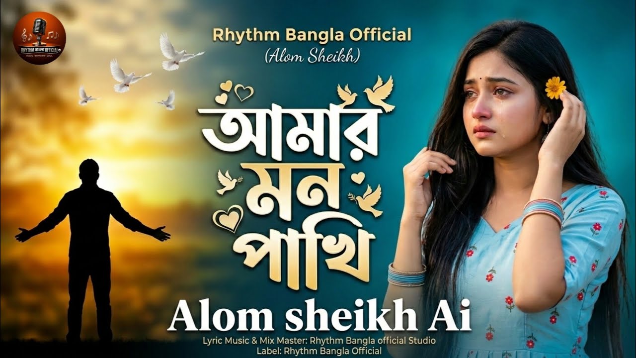 Amar Mon Pakhi🥀 | Amar Pran Pakhi | New Viral Bangla Sad Song 2026 |A Sheikh| Rhythm Bangla Official