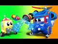 Vrachtwagencartoons voor kinderen - SONGKRAN: Een watergevecht loopt uit de hand - Super Truck
