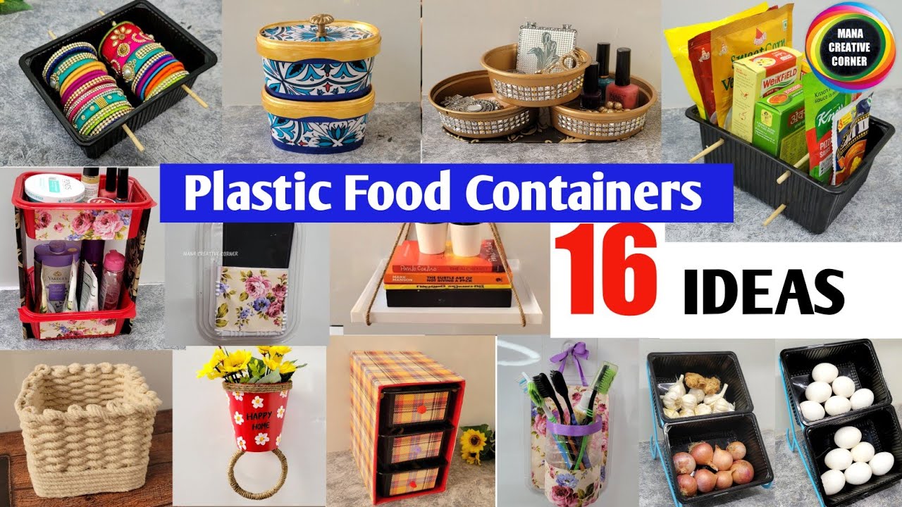 9 Creative Ways to Use Plastic Takeout Containers Around the House