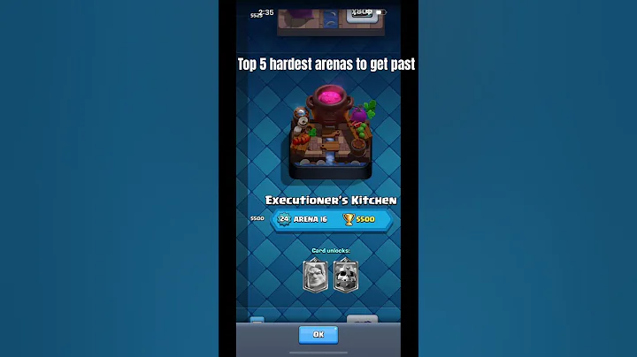 Top 5 hardest arenas