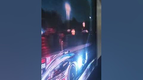 Large RGB Dynamic lightbox from HueBox in car showroom #retaildisplay #animatedlightbox