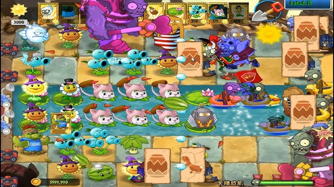 Plants vs Zombies 2 - Fan-made PC Port Update - Widescreen, Pirate Seas, I  Zombie and more 