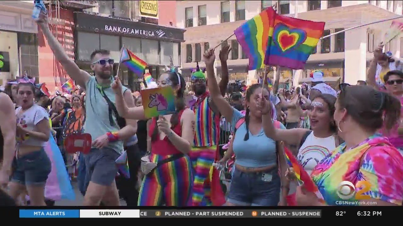At NYC's Pride March, Worries About LGBTQ Rights