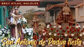 San Antonio de Padua Pagoda Fiesta | Unfailing Prayer to St Anthony | #Atlag #Malolos