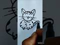 Cute Cat🐈Sketch🐈#shrots #foryou #cat#animalart #easydrawing #trendingreels