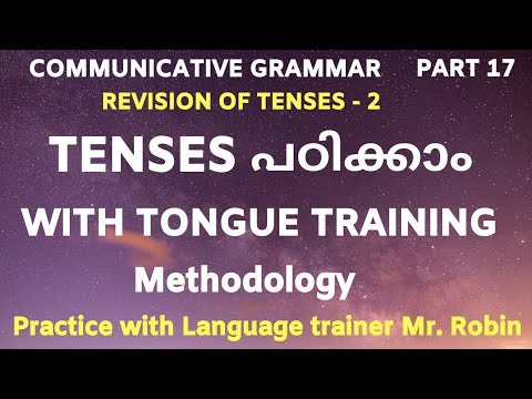 Communicative grammar Part 17 Revision of tenses - 2 - YouTube