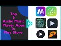 Top 6 audio music player apps in play store 2021 jamil  bd tech tuber