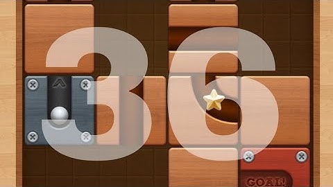 How To Solve  Roll the Ball - Slide Puzzle Star Mode Andromed Package Level 36 | Shorts video