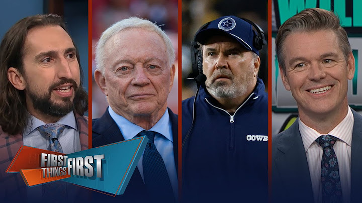 Jerry Jones defends Cowboys, McCarthy rejects 'soft' label after blowout loss | FIRST THINGS FIRST