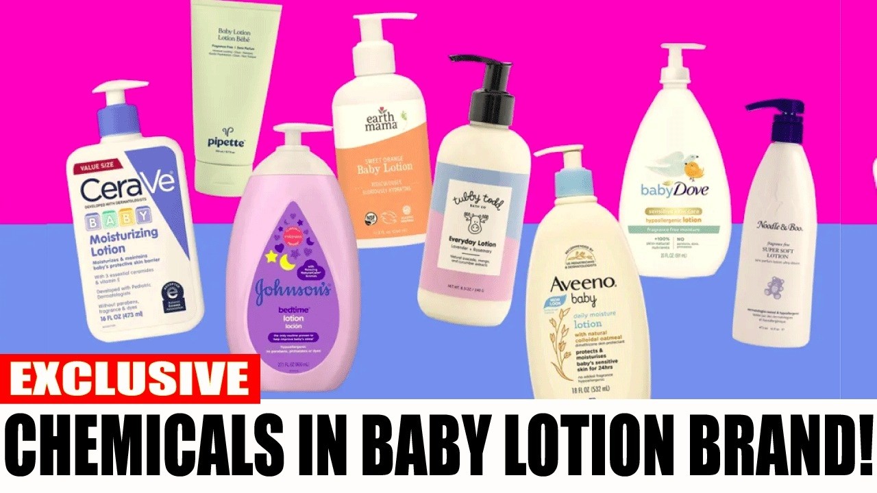 7 Baby Lotion Brands Poisoning Your Child's Skin (And 2 That Are Actually Safe)