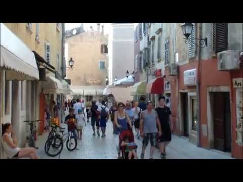 Rovinj Kroatien -- sehenswürdigkeiten und Altstadt