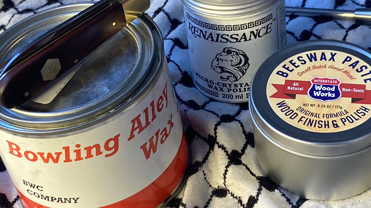 Renaissance Wax, Bowling Alley Wax, & Beeswax: What to put on your