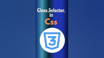 How to use class selector in CSS | #class #classselector #webdesign #programming #ltknowledgezone
