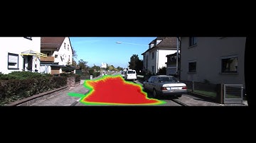 Stereo Vision-based obstacle detection.