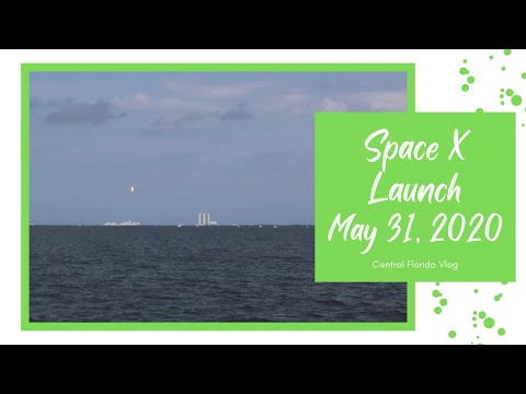 SpaceX Launch - May 30, 2020 - Titusville, FL