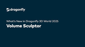 Focus on What Matters: Sculpt 3D Volumes in Dragonfly 3D World 2025