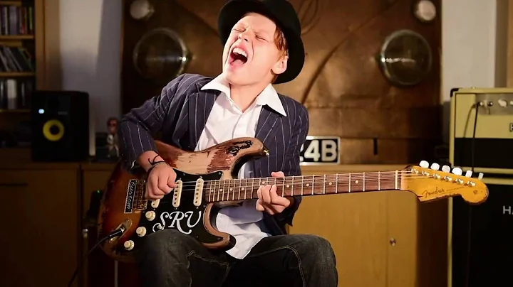 Toby Lee aged 11 - The Sky is Crying SRV
