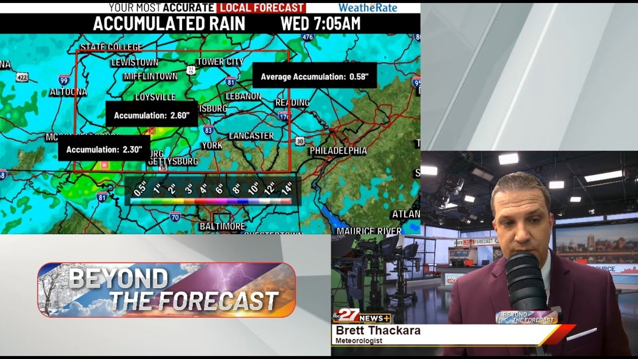Brett's Beyond The Forecast: Rain Recap + Cool Down Coming - YouTube