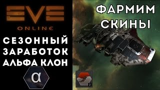 Альфа-клон. Сезонный заработок на Скинах (skin) для кораблей. Фарм на плекс (plex)