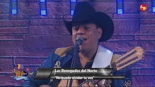 Video voorbeeld van "RENEGADOS DEL NORTE EN LA TELE   NO PUEDO OLVIDAR TU VOZ"