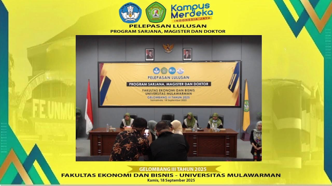 Yudisium GEl 3 FEB UNMUL