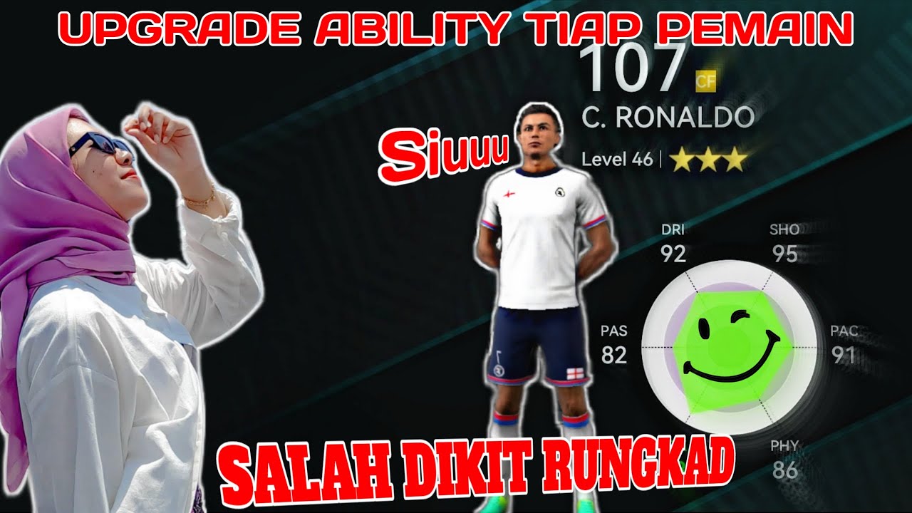 UPGRADE ABILITY TIAP PEMAIN ANTI RUNGKAD TOTAL FOOTBALL - YouTube