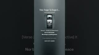 Title: Forget To ForgetLyricist: Sunil Algama@SunilAlgamaMindWaves  screenshot 5