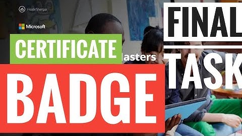 Microsoft Virtual Internship | Final Task | downalod your certificate and verified badge