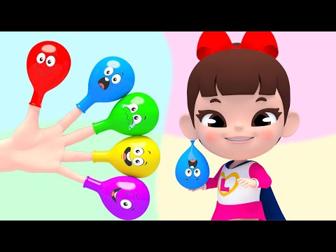 <strong>Finger</strong> Family <strong>Good</strong> Habits Song | Super Lime And Toys Nursery Rhymes &amp;amp; Kids Songs