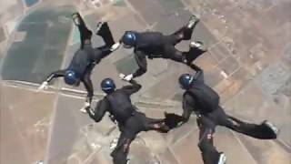 Arizona Airspeed 4 way Skydive, 50 points in 35 seconds