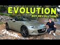 I reviewed the new mx5 with a f1 medical car driver  2024 mazda mx5 nd3 review