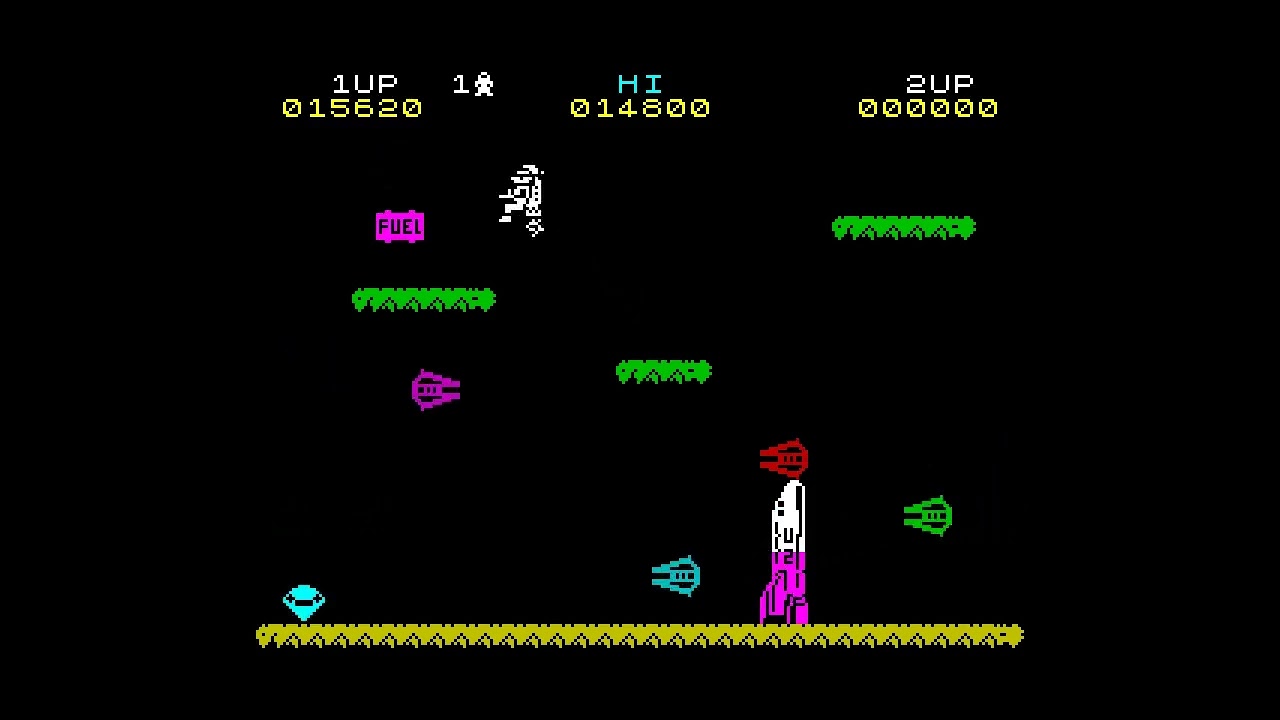 Jetpac - Action Game for ZX Spectrum (1983) - ZX-Art