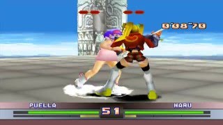 Battle Arena Toshinden 4 (PS1) - Puella Vs Naru screenshot 4