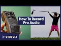 How to record great audio for yours  filmmaking techniques