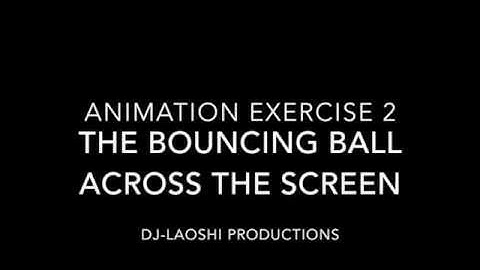 Bouncing Ball across Screen