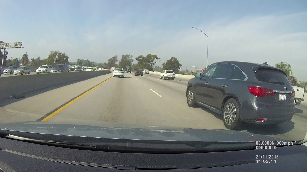 Rear ended Audi accident - YouTube