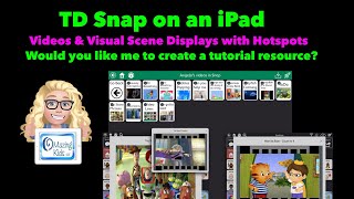 Videos & Visual Scenes with Hotspots in TD Snap on my iPad (would a tutorial resource be helpful)
