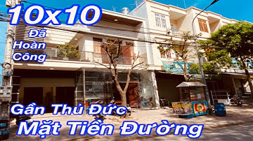 (528) Bán Nhà Dĩ An Bình Dương Gần Siêu Thị BigC Quốc Lộ 1k  Và Thủ Đức | Nhà mặt tiền Đường