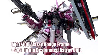 MG 1/100 Astray Rouge Frame Cagalli Yula Designated Astray Unit - Custom Build