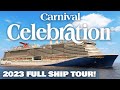 Carnival celebration 2023 full cruise ship tour