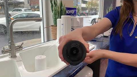 How to REPLACE the FILTERS in Your FLUORIDE TWIN COUNTERTOP Filtration System