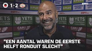 🧠 Peter Bosz had 𝟏-𝟓 𝐨𝐟 𝟏-𝟔 tegen Excelsior OOK NIET GEK gevonden 🤷‍♂️ | Interview
