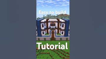 minecraft starter house tutorial #minecraft #gamingtips #easybuilds