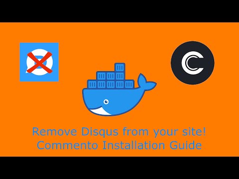 Remove Disqus from your Website | Commento Installation using Docker